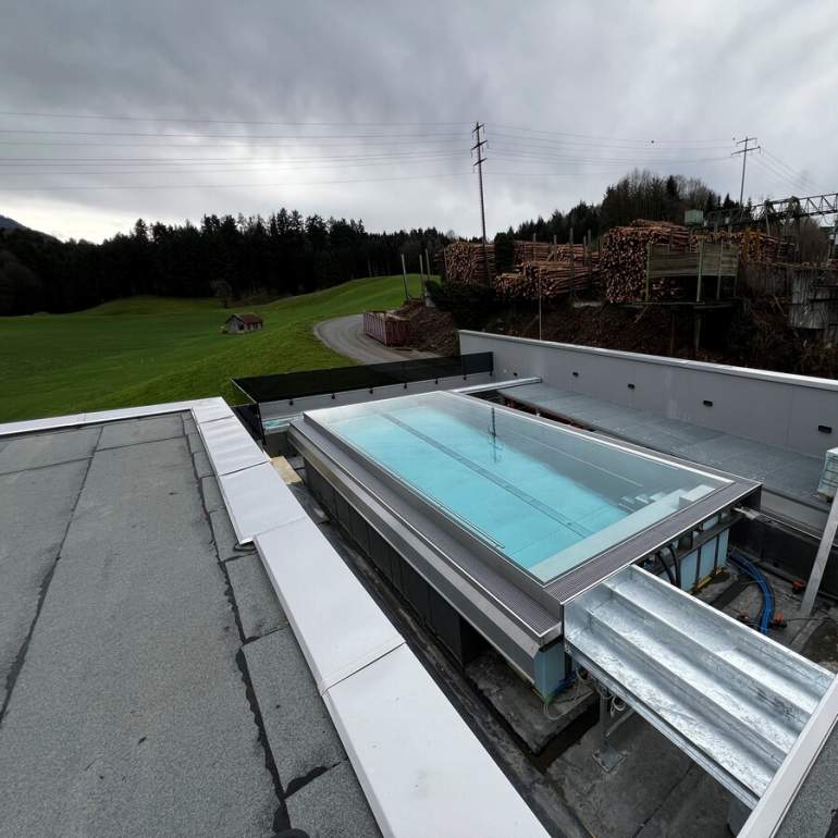 Swiss Alps Rooftop