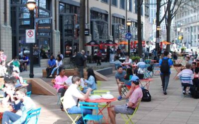 Broad Street Pedestrian Plaza