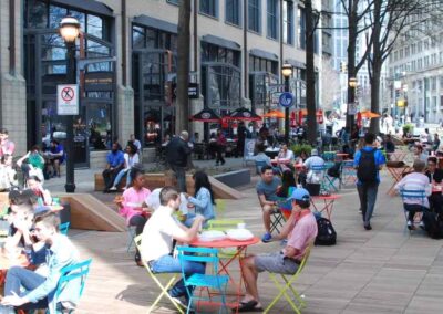 Broad Street Pedestrian Plaza