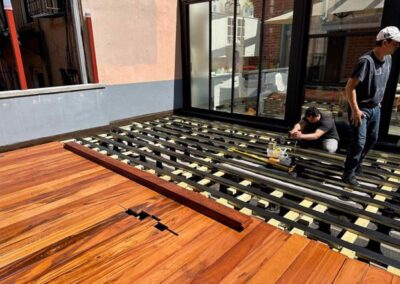 NYC Residential – Tigerwood Decking
